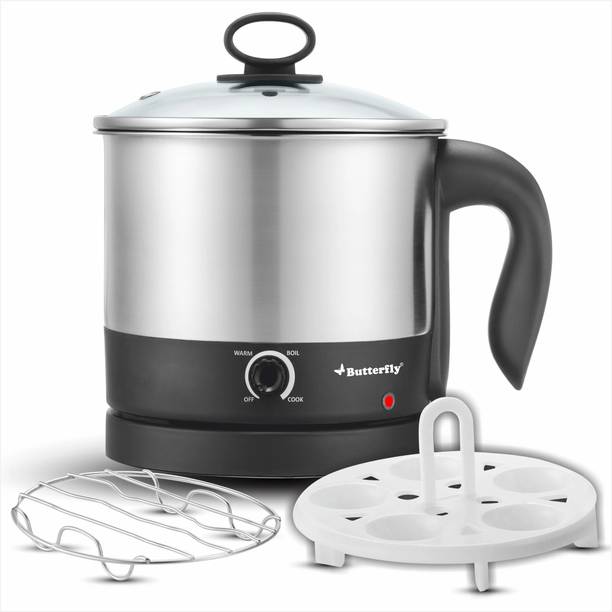 Butterfly Matchless Multi Kettle, 600W with Egg Rack & ...