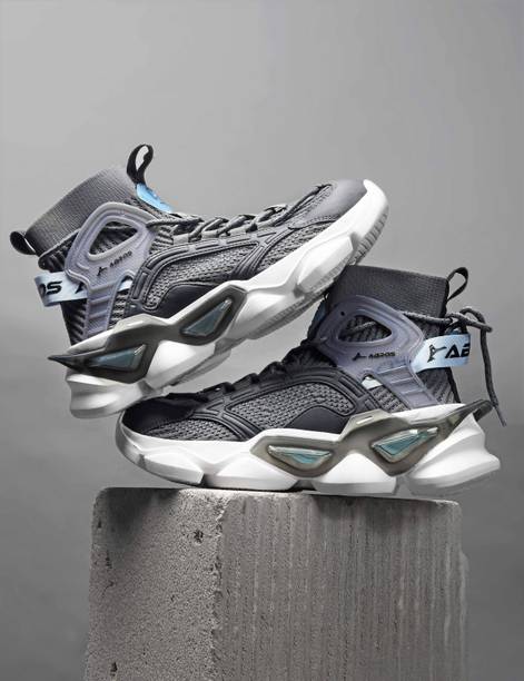 ATMOSPHERE High-Top Casual Sneakers for Men | Breathabl...