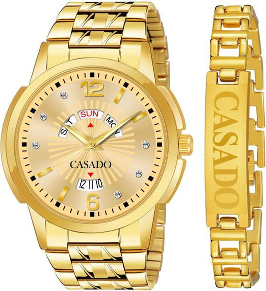 Branded Bracelet | Gold Plated | Studded | 3D Cut Glass...