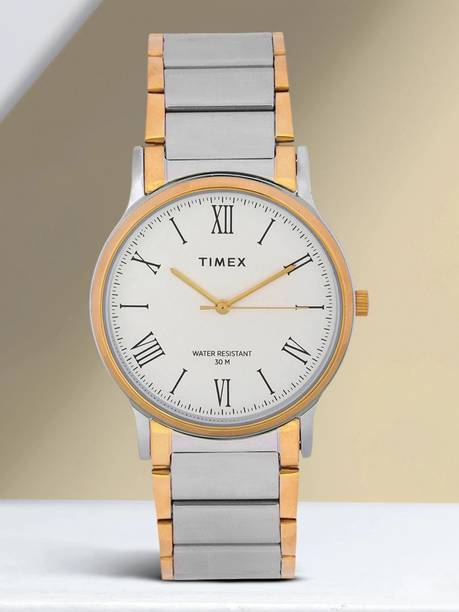 Round 39mm White Dial Analog Watch - For Men TW000R432