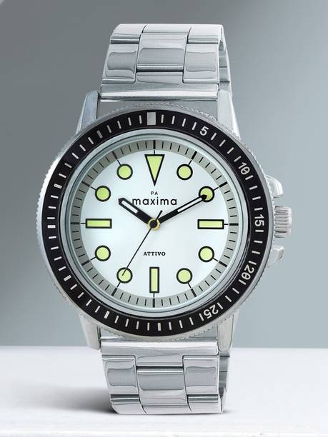 Attivo Steel Analog Watch - For Men O-68650CMGI