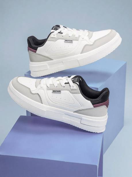 Lifestyle Sneakers for Men | Stylish Low-Cut Design, Ve...