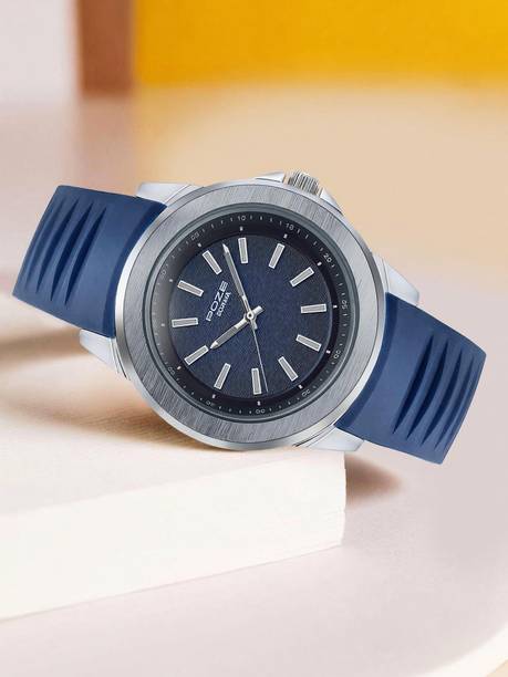 Sonata Poze Flex O Clock Quartz Blue Round Dial Men's W...