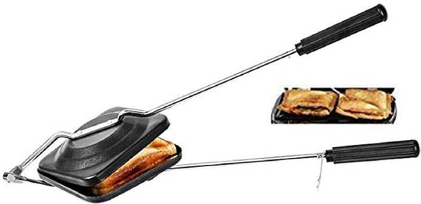 Hand Care 2 Non-Stick Aluminium Mini Gas Toaster | Brea...