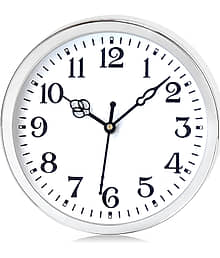 shivaira Circular Analog Wall Clock