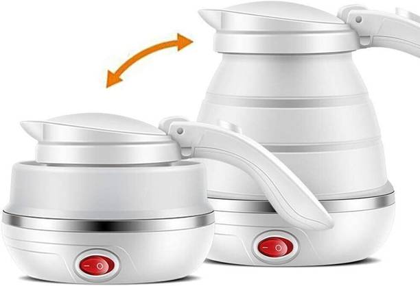 Chenna Silicone Collapsible Tea Kettle with Dual Voltag...