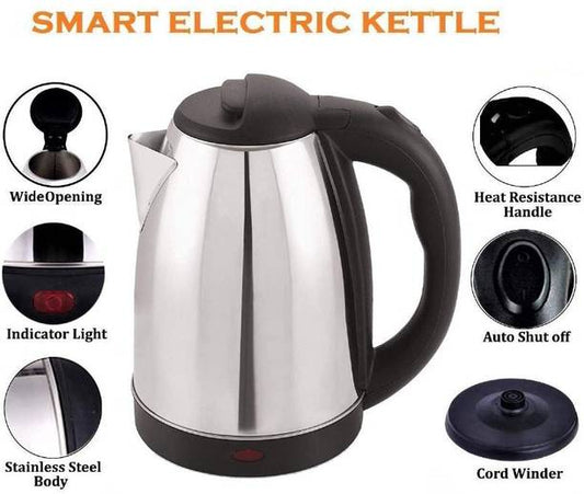M2 ENTERPRISE Stainless Steel Electric Heat Kettle 2.0 ...