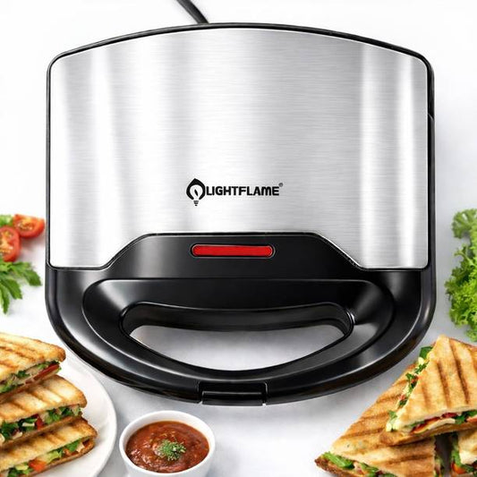 LIGHTFLAME SUPER CRISP 750W Grill Sandwich Maker