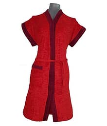 superior Cotton Red Bathrobes