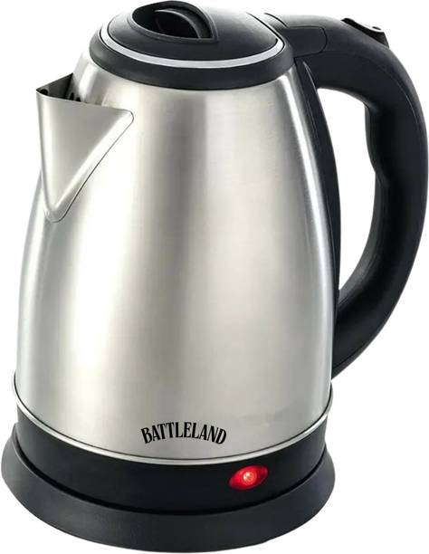 BATTLELAND 7 Cup Hot Water Tea Coffee Electric Kettle (...