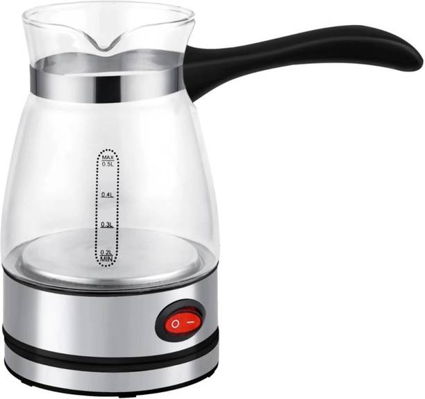 VISHIXIT Electric Turkish Coffee Maker Kettle, Glass Po...