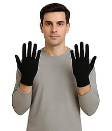 valdez Full Fingers Cotton Riding Gloves ( Pair of 1 )