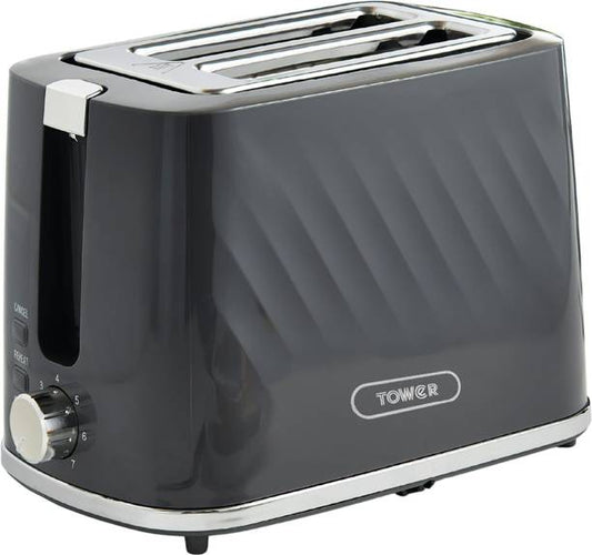 Tower Windsor Premium 2 Slice 1350 W Pop Up Toaster